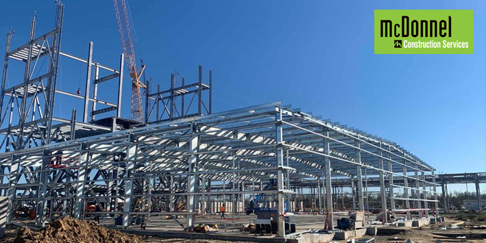 Industrial Warehouse Construction by The McDonnel Group